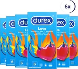 Durex Condooms Love 6st x 6 — thumbnail 1