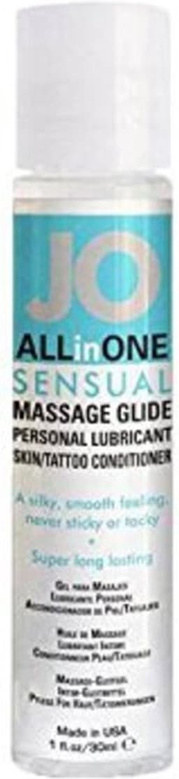 System JO - All-in-One Sensual Massage Glijmiddel Op Siliconenbasis - 30 ml — thumbnail 2
