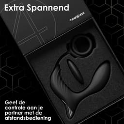 Time 4 Joy® Prostaat Vibrator mannen - Prostaat Stimulator - Sex toys voor mannen - Buttplug & Cockring - Met Afstandsbediening - Zwart - Inclusief spannend E-book - Inclusief Glijmiddel 100ML — thumbnail 5