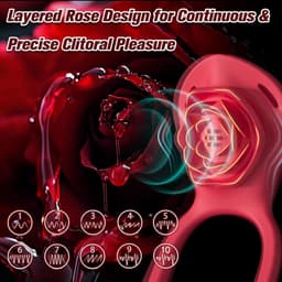Daity Draagbare Vibrator - Clitoris Stimulator - Vibrator voor Koppels - Sex Toys voor Vrouwen - Stil en Discreet - Waterafstendig - 10 Vibratie Standen - Afstandsbediening en app — thumbnail 6