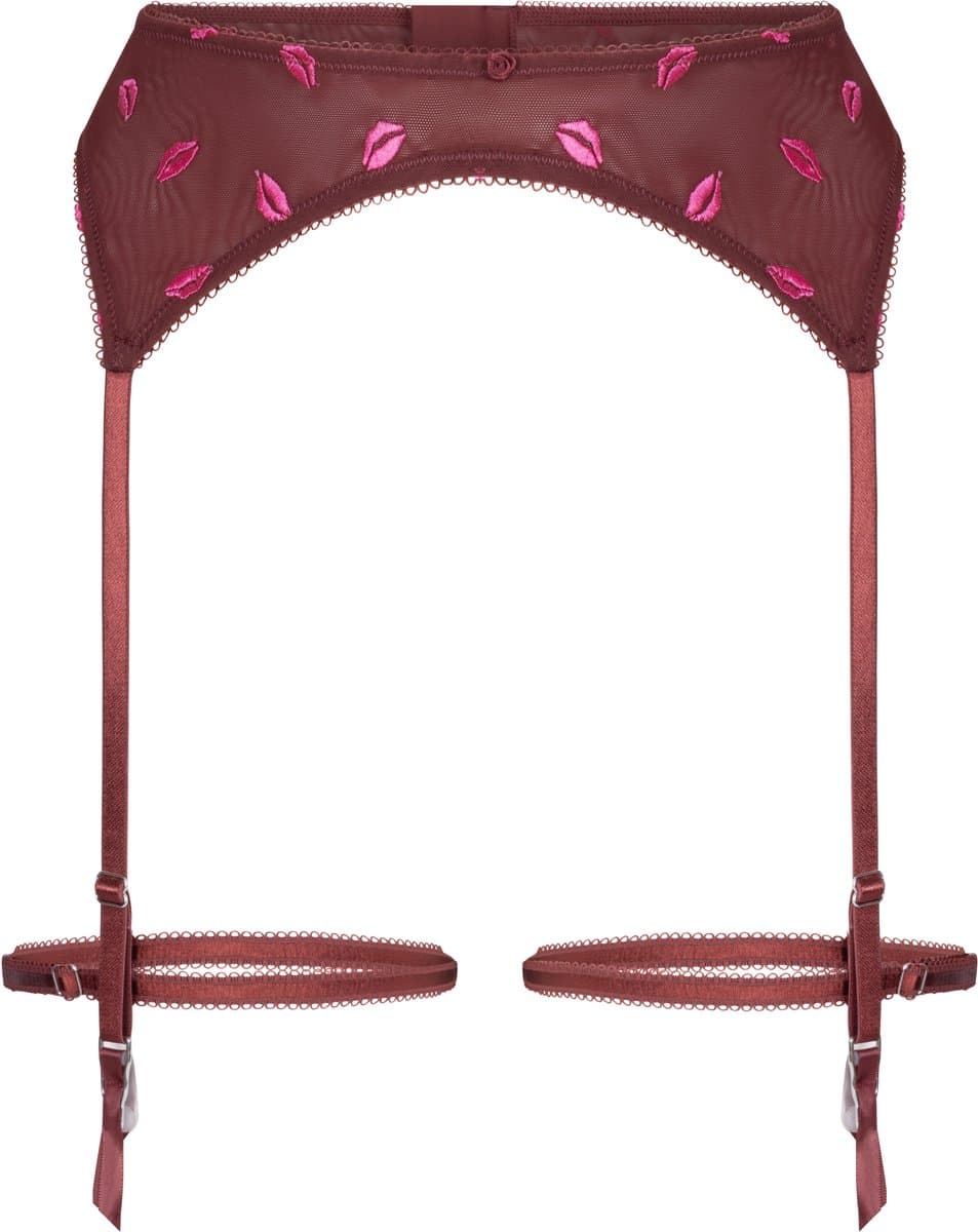 Hunkemöller Frida Suspender Rood — afbeelding 1