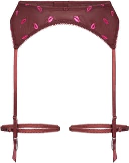 Hunkemöller Frida Suspender Rood — thumbnail 1