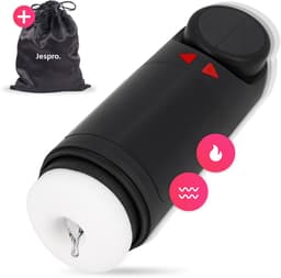 Jespro automatische Blowjob Simulator - 10 standen - Masturbator voor man - Voor mannen elektrisch - Verwarming - Sex toys - Penis vibrator - Vagina - Pocket pussy — thumbnail 1