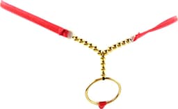 BamBella ® - String bondage - maat Onesize S M L - Rood Sexy erotische heren onderbroek mannen — thumbnail 1
