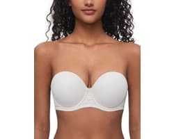 Strapless Push-Up BH Grote Maten - Comfortabele Ondersteuning voor Dames