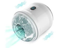 Seksspeeltjes voor mannen - Seksspeeltjes voor koppels - Seksspelletjes - Seksspeeltjes - Trainers voor mannen - Masturbatoren - Volledig automatische vibrerende peniszuigtrainer - Elektrische penisinbrengtrainer