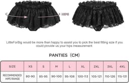 Hipster Briefs voor Mannen, Sissy Cuivoile Rokjes, Thong, Panties, Shaping Briefs voor Crossdressers — thumbnail 5