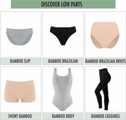 3x Comfortabele Dames Slips Hoge Taille Bamboe - Naadloos Ondergoed — thumbnail 6