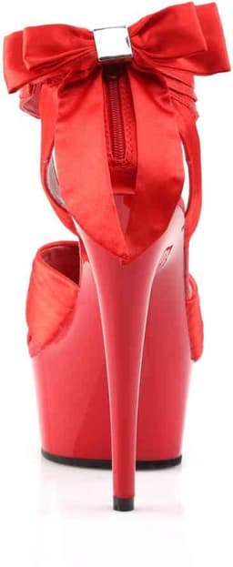 Pleaser - DELIGHT668 Plateau hakken - US 5 - 35 Shoes - Rood — thumbnail 4