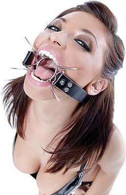 Pipedream FF Extreme mondknevel Spider Gag zwart — thumbnail 10
