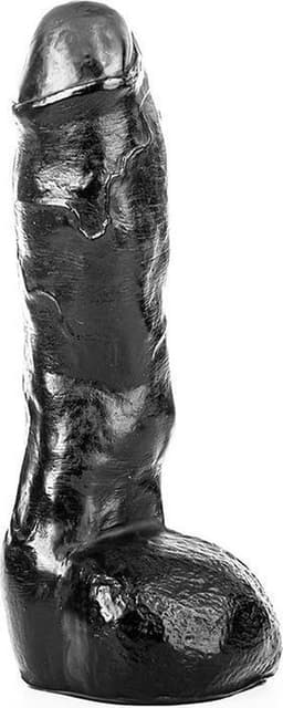 All Black Zwarte realistische dildo 22 cm — thumbnail 5