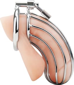BlueLine – Prisoner Cock Cage – Zilver — thumbnail 2