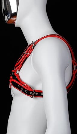 Banoch | Chest harness Raidy - kunstleer harnas voor man — thumbnail 4