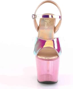 Pleaser - UNICORN711T Sandaal met enkelband, Paaldans schoenen - Paaldans schoenen - 37 Shoes - Roze — thumbnail 2
