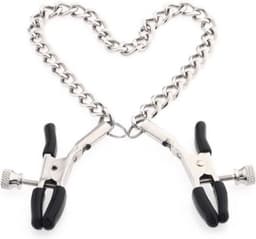 Twee Tepelklemmen Met Ketting - BDSM — thumbnail 1