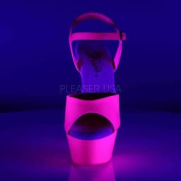 Pleaser - KISS-209UV Sandaal met enkelband - US 8 - 38 Shoes - Roze — thumbnail 2