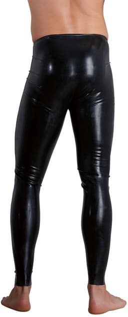 Mannen Latex Leggings mouwen S — thumbnail 2