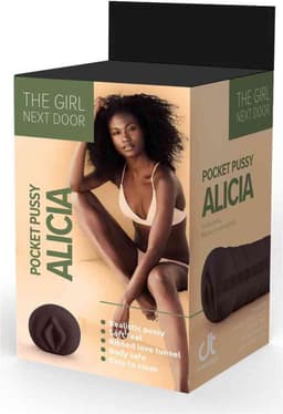 Dreamtoys Girl Next Door Alicia Masturbator - Zwart — thumbnail 4