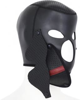 Banoch | Masker Cobra | neopreen | afneembaar oog & mondmasker | bondage — thumbnail 14