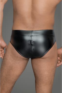 Noir Handmade Korte broek -M- H065 Zwart — thumbnail 3