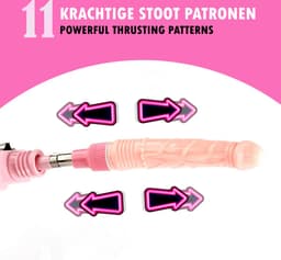 Darenci Dare Drill Pro – Volautomatisch Intimiteitshulpmiddel voor Mannen en Vrouwen – Complete Set – Stil & Krachtig – 100 % Discreet Verpakt en Verzonden – Roze — thumbnail 6