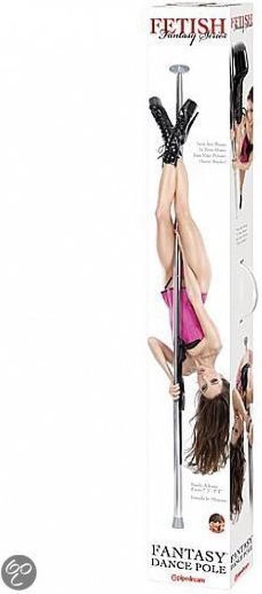 Fetish Fantasy Series Danspaal Fantasy Dance Pole (zilverkleurig) — afbeelding 1