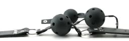 Pipedream Fetish Fantasy mondknevel Ball Gag Training System zwart — thumbnail 12