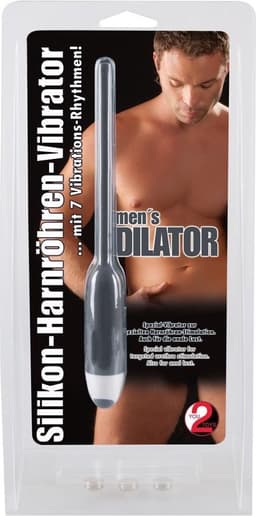 Sextreme – Siliconen Urethrale Vibrator Dilator voor ‘Penis Play’ en Extra Stimulatie - Zwart — thumbnail 1