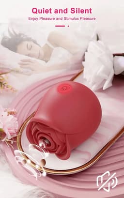 Rose Bliss - Rose Toy - Zuigende Vibrator - Clitoris Stimulator - Oplaadbare Batterij — thumbnail 5