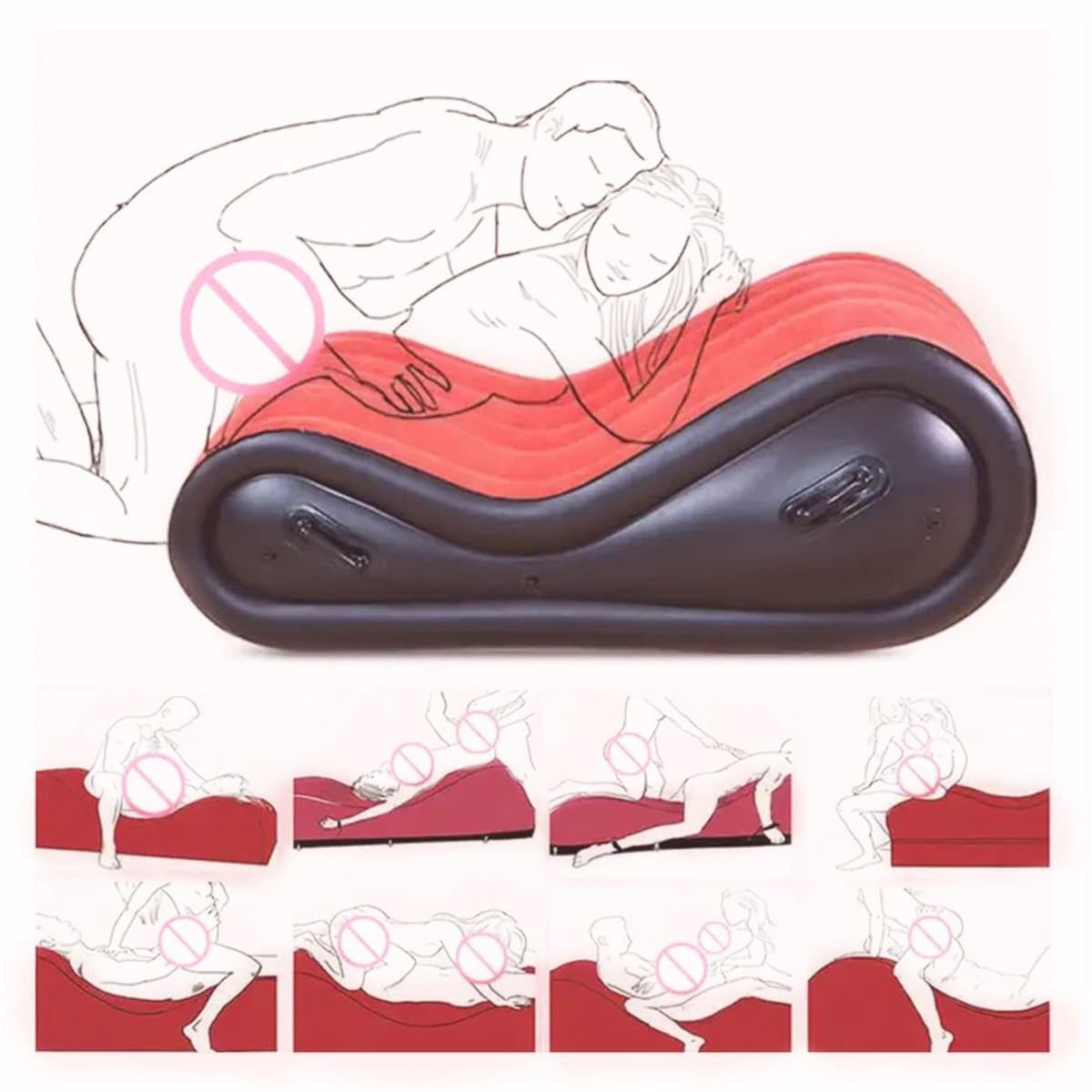 ApexArte® Sex Kussen - Seks Stoel - bdsm Meubels - Sex Sofa – Sexmeubel voor Mannen en Vrouwen — afbeelding 1