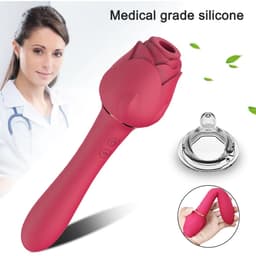 Desiredrops® - Dubbele Penetratie Vibrator - Luchtdruk Vibrator - satifyer Clitoris & G Spot stimulator - Krachtig - Vibrators - Vibrators voor vrouwen - Sex toys voor koppels - Vibrator-Discreet Bezorgde -Sucking - sex speeltjes — thumbnail 4