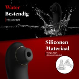 HappySexy Verwarmde Luchtdruk Vibrator Pro 2 Satisfyer voor Vrouwen – Clitoris en Tepel Zuiger Stimulator Massager – 13 Verschillende Standen Vibraties en Waterproof – Realistische Tepelzuigers Vibrators – Seks toys en Seksspeeltjes Next Generation — thumbnail 4