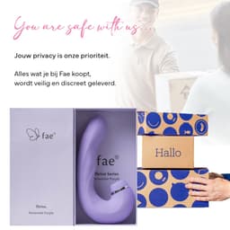 Fae® Vibrator voor Vrouwen - Clitoris & G spot Stimulator - Zuig en druk functie - Penetratie Dildo - Sex Toys voor Vrouwen en koppels - Seksspeeltjes - Thrive Series - Periwinkle Purple — thumbnail 7