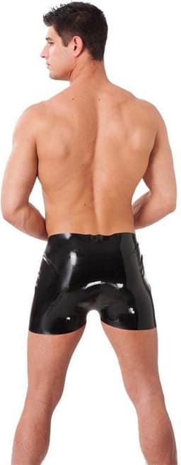 Rimba - Latex Boxershort - zwart - Maat S — thumbnail 4