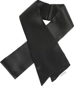 Banoch | Blinddoek Zwart - zacht 150 cm 8 cm breed — thumbnail 9