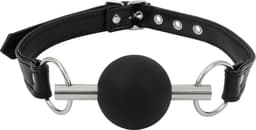 Banoch - Ballgag black Luxe - Siliconen - Zwart - bondage — thumbnail 7