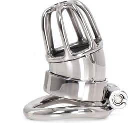 Kiotos - Cock Tube Kuisheidskooi RVS - Met Magnetisch Slot - Zilver — thumbnail 1
