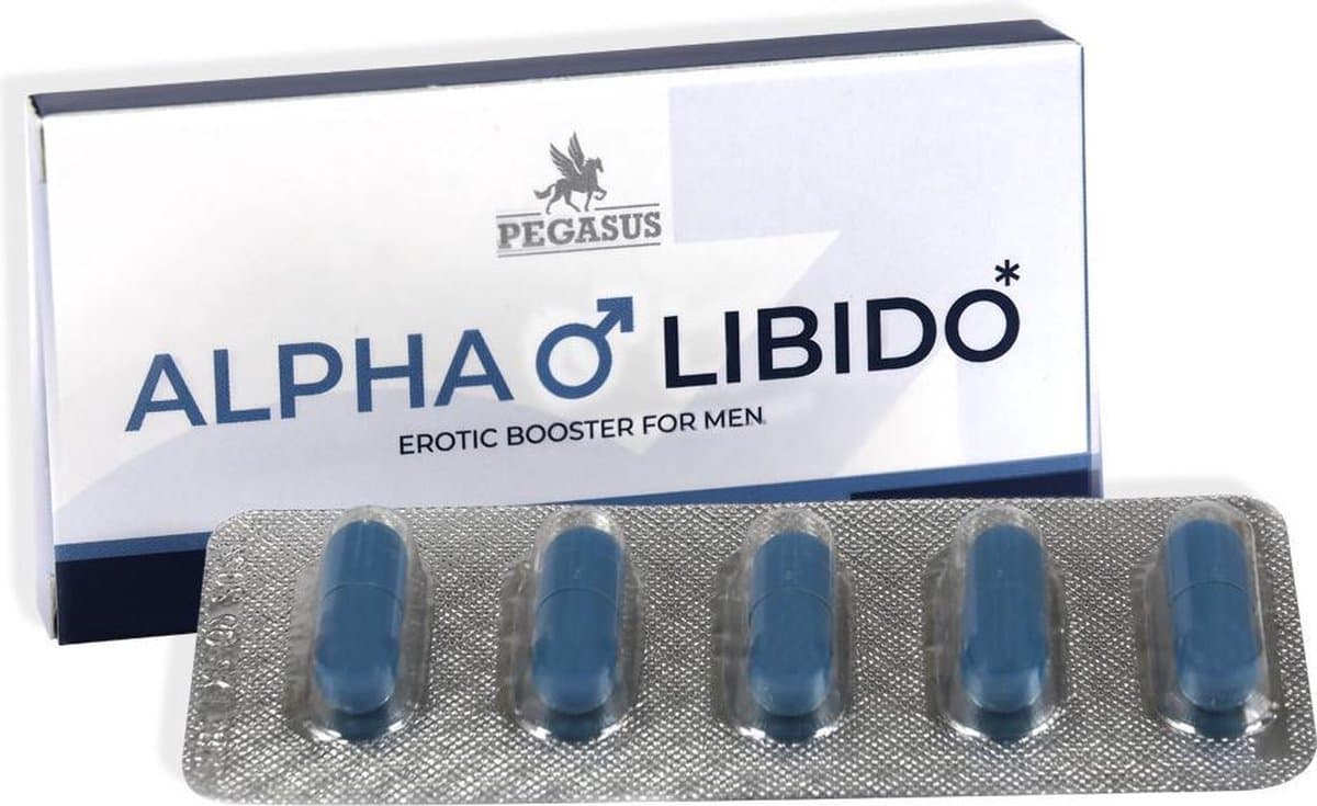 Alpha Libido - Erectiepillen voor Mannen - Extra sterk Viagra / Kamagra Alternatief - Natuurlijk 100mg — afbeelding 1