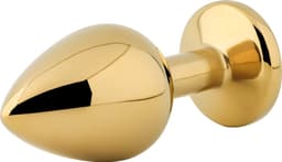 Banoch - Buttplug Aurora yellow gold Medium - gouden Metalen buttplug - Diamant geel — thumbnail 4