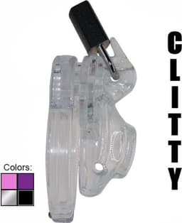 The Vice - Clitty - Kuisheidskooi - Peniskooi - Chastity Cage Voor Kleine Penis - Transparant — thumbnail 10