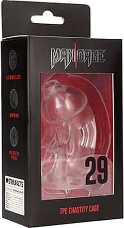 Model 29 - TPE Chastity Cage - Transparent — thumbnail 10