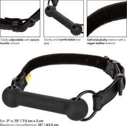 CalExotics - Boundless Bar Gag - Bondage / SM Gags and muzzles Zwart — thumbnail 5