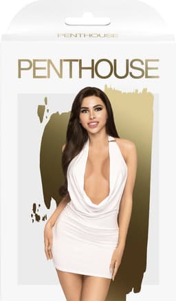 Penthouse Lingerie Heart Rob - Erotische Jurk - Maat L/XL - Wit — thumbnail 2