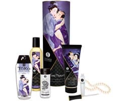 Shunga Carnal Pleasures Collectie Geschenkset - Zwart