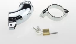 Chastity Cage - kuisheidskooi - voor mannen - stainless steel - Prolink Novelties® nr. 1 — thumbnail 3