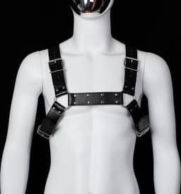 Banoch | Chest harness Rapheal - pu leren harnas voor man — thumbnail 1