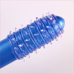 Vingersleeves 3-pack Blauw, roze en paars — thumbnail 4