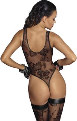 Zwart Doorzichtige Lingerie Teddy Marise
Maat 40 — thumbnail 4