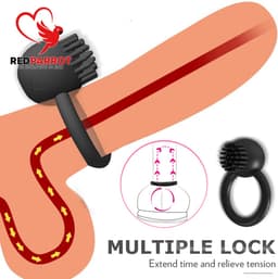 Vibrerende penisring - Clitoris vibrator - Koppels - One size — thumbnail 1