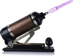 Auxfun Geribbelde Anale Dildo 18 cm – 3XLR Opzetstuk voor Basic Seksmachine – Roze — thumbnail 5